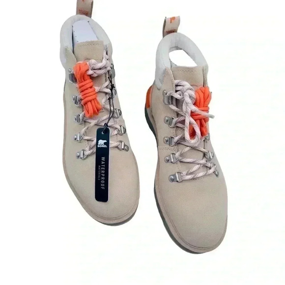 Sorel Women’s Hi-Line Suede Hiker Boots•Light Tan•Size 9•New With Box• - Picture 6 of 9